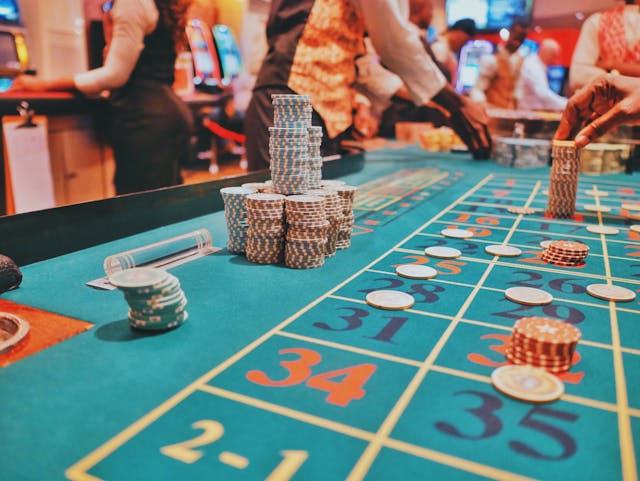 Les probabilités de gains au jeu de la roulette au casino